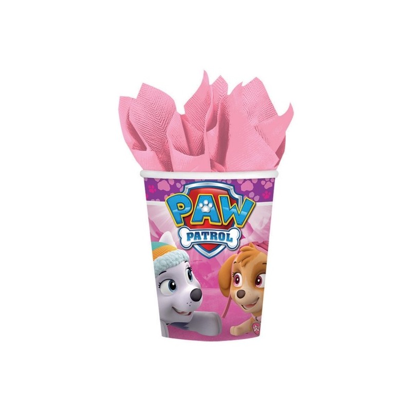 KIT N 3 - COORDINATO COMPLEANNO PAW PATROL GIRL - PINK