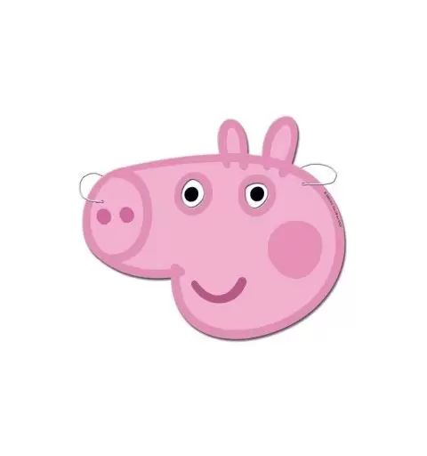 MASCHERINE PEPPA PIG IN CARTONCINO 6 PZ 016000733