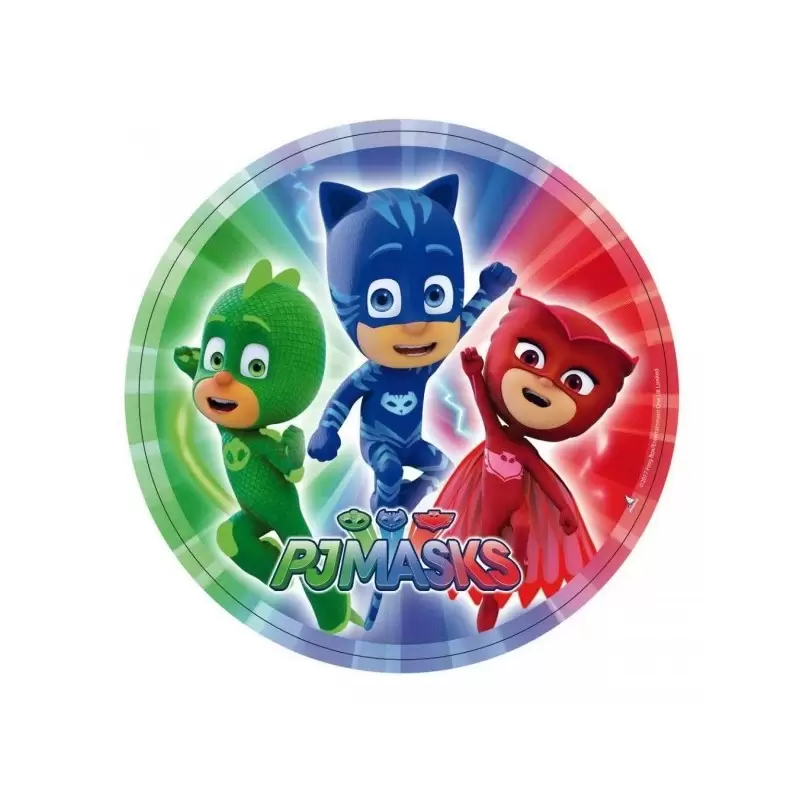 KIT N 17 - ADDOBBI COMPLEANNO SUPER PIGIAMINI PJMASKS