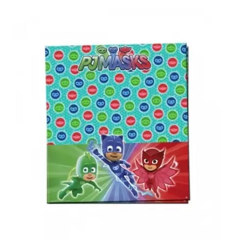 KIT N 17 - ADDOBBI COMPLEANNO SUPER PIGIAMINI PJMASKS