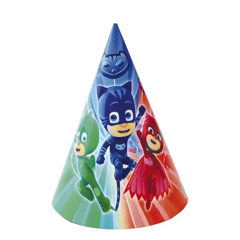 CAPPELLINI IN CARTONCINO SUPER PIGIAMINI PJ MASKS