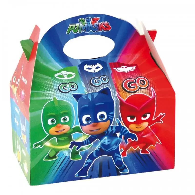 10 SCATOLE BOX SUPER PIGIAMINI CONTENITORI GADGET 00160013007