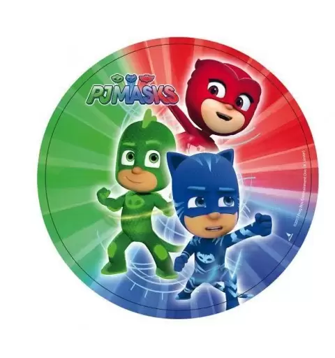 PIATTINI DESSERT SUPER PIGIAMINI PJ MASKS 40 PZ
