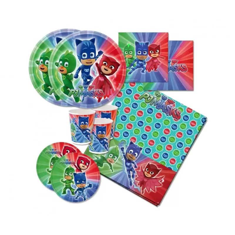 KIT N 43 - ADDOBBI FESTA SUPER PIGIAMINI PJ MASKS