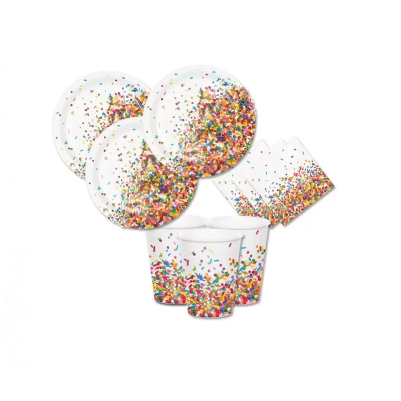 KIT N 2 - COORDINATO SPRINKLES - CODETTE - CONFETTI