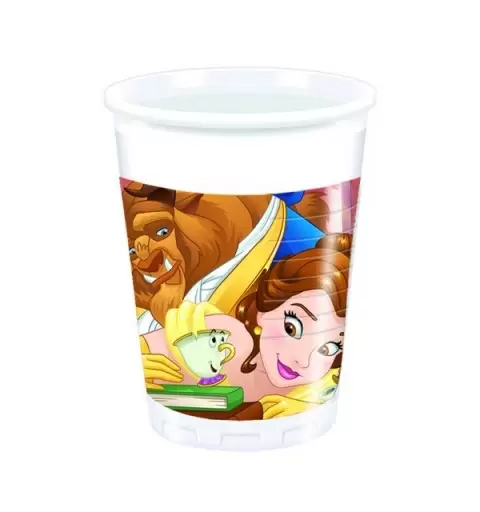 KIT n.23 COMPLEANNO LA BELLA E LA BESTIA DISNEY + INVITI