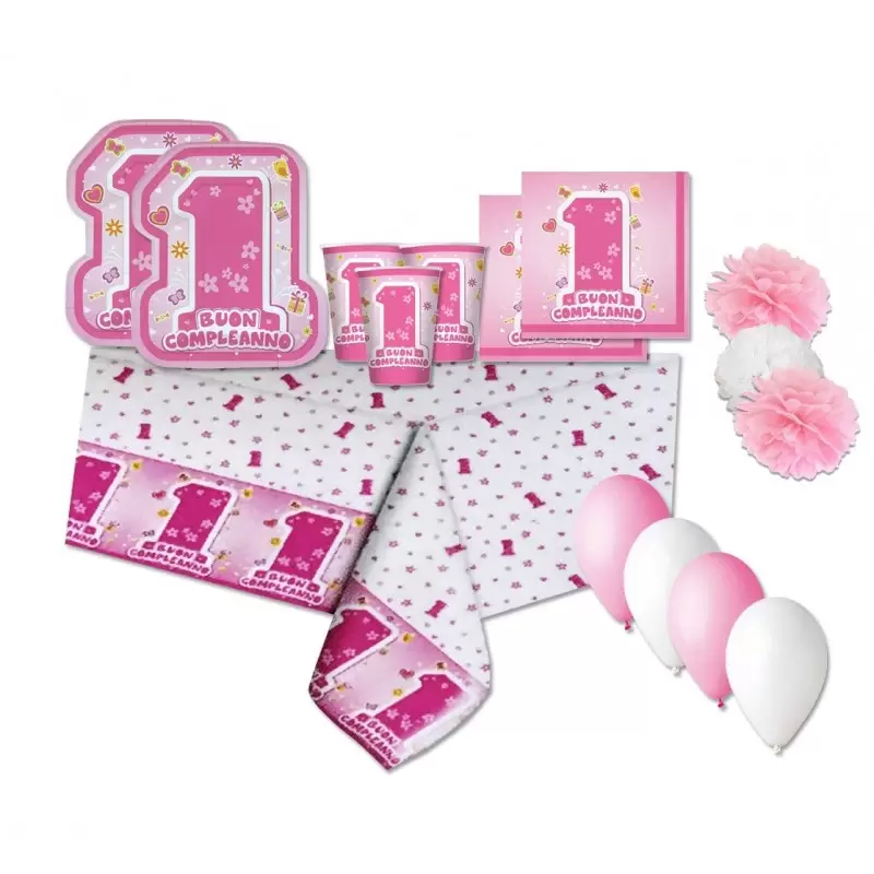 KIT N.49 ONE PINK ROSA 1 ANNO