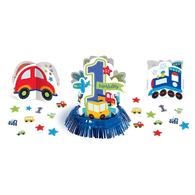 DECORAZIONI CENTROTAVOLA 1 ANNO BIRTHDAY BOY 280033