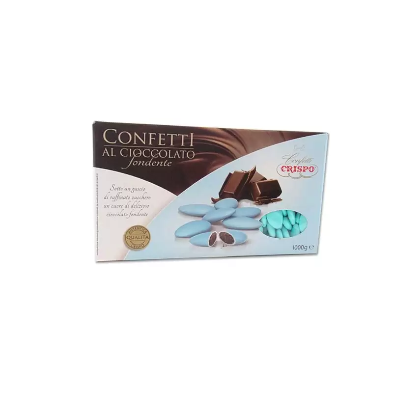 CONFETTI AL CIOCCOLATO FONDENTE CELESTE 1 KG