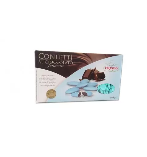 CONFETTI AL CIOCCOLATO FONDENTE CELESTE 1 KG
