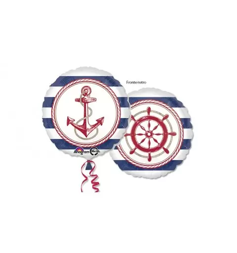 PALLONCINO FOIL ANCORA - TIMONE - NAUTICA 33248