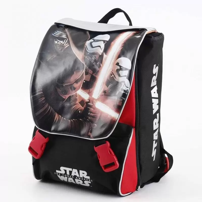 ZAINO SCUOLA ESTENSIBILE STAR WARS CON SPADA LASER