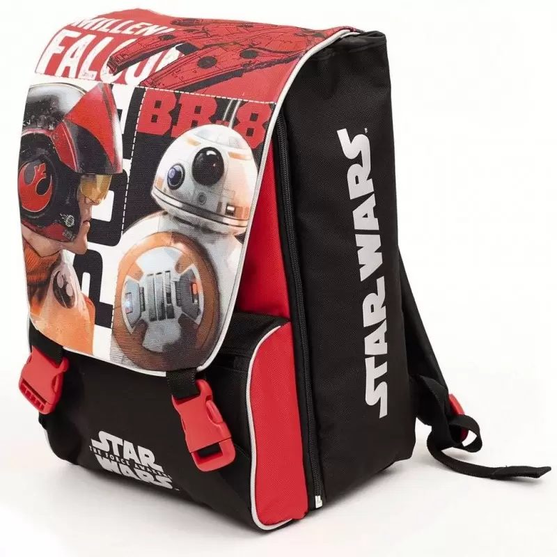 ZAINO SCUOLA ESTENSIBILE STAR WARS CON SPADA LASER