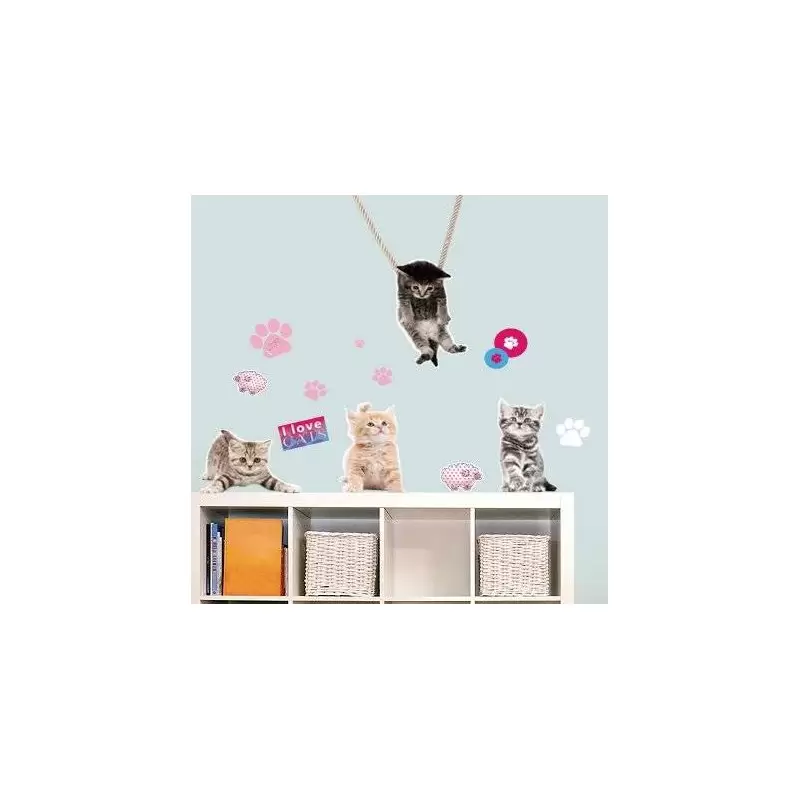 STICKERS GATTI GATTINI STCKICO150  2 FOGLI