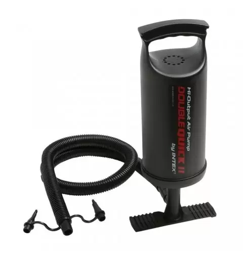 SET MATERASSO GONFIABILE MATRIMONIALE DOWNY 68758 + POMPA MANUALE 68618
