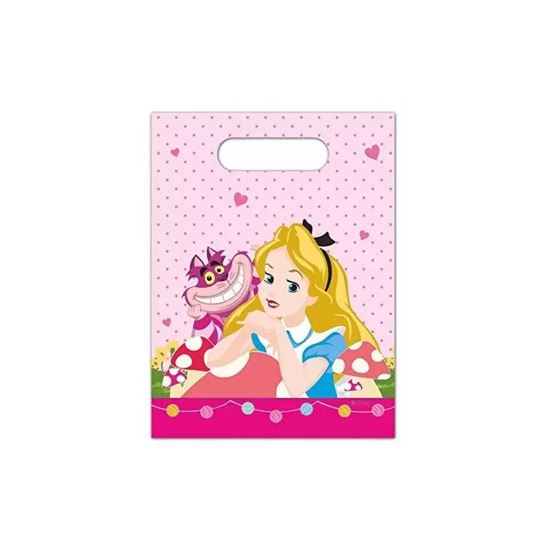 6 BUSTINE REGALINI ALICE NEL PAESE DELLE MERAVIGLIE