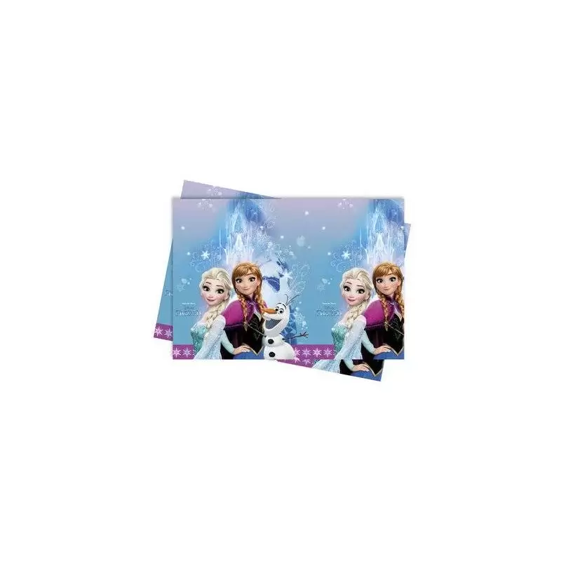 KIT N5 107 PZ COMPLEANNO BAMBINA PRINCIPESSA FROZEN + 18 BOLLE DI SAPONE