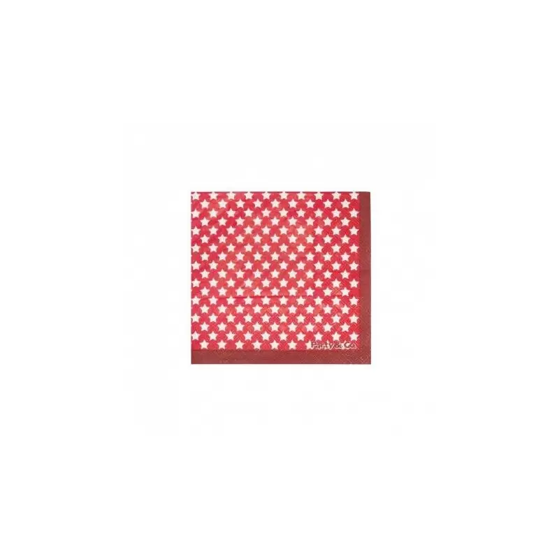 KIT N16 COMPLEANNO STELLE ROSSE