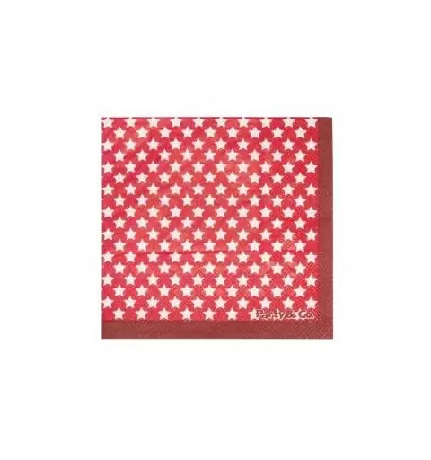 KIT N16 COMPLEANNO STELLE ROSSE