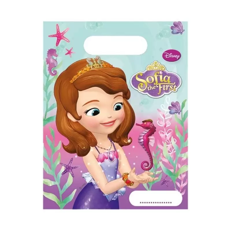 6 BUSTINE REGALO PRINCIPESSA SOFIA