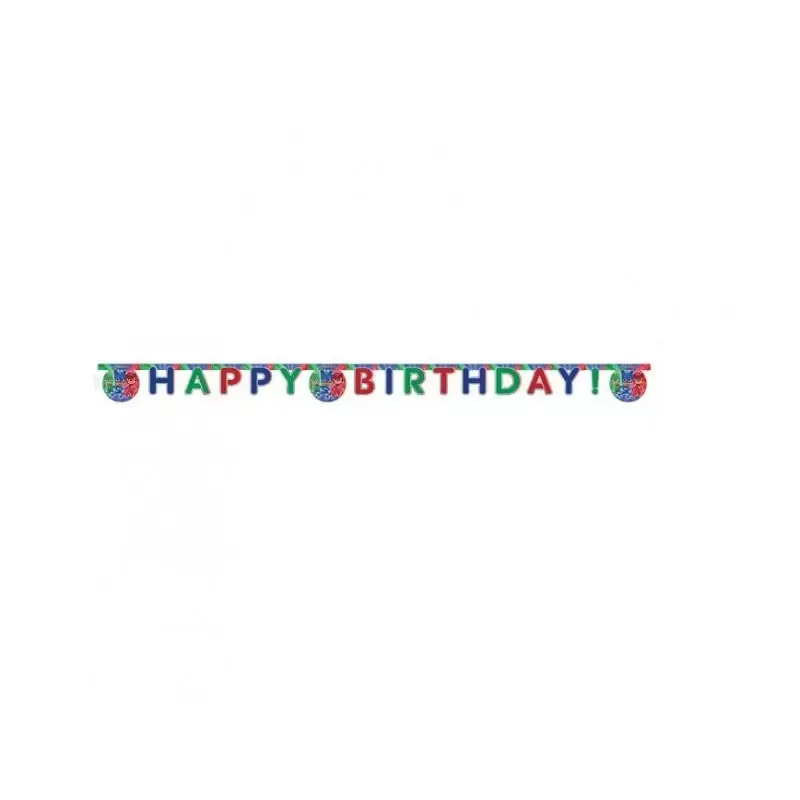 GHIRLANDA HAPPY BIRTHDAY SUPER PIGIAMINI - PJ MASKS