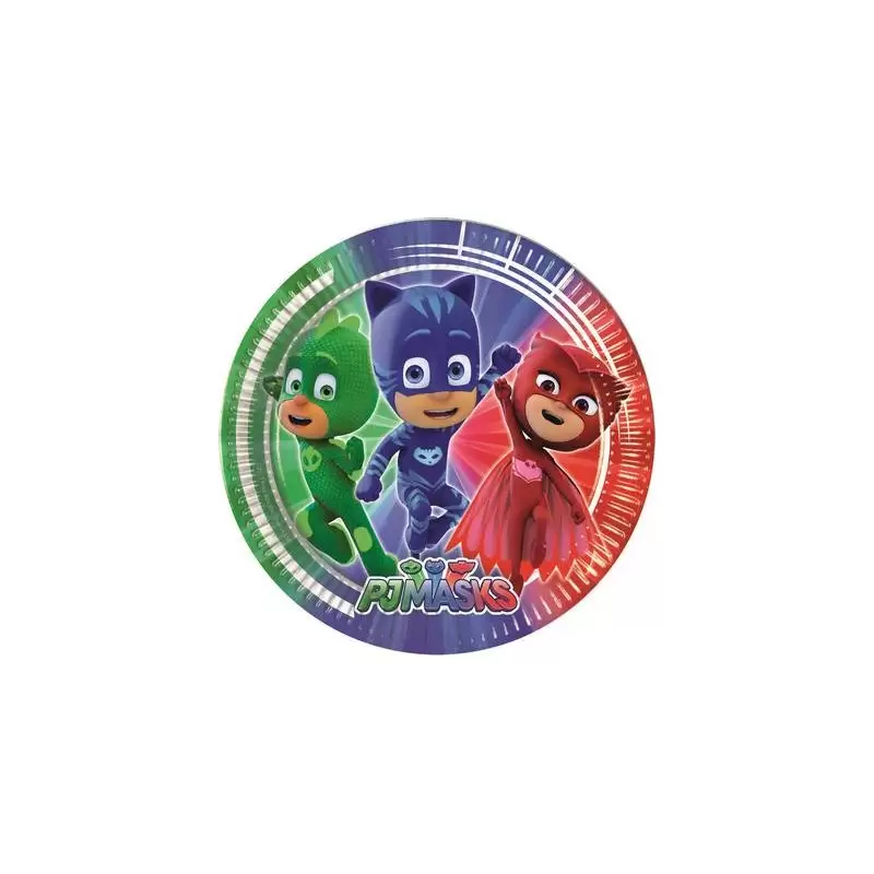KIT N 9 - COORDINATO COMPLEANNO SUPER PIGIAMINI - PJ MASKS