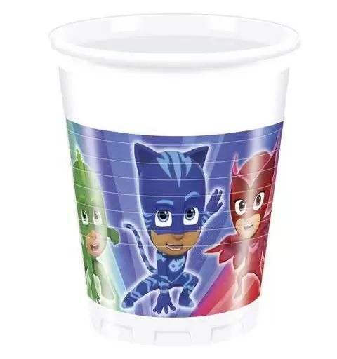KIT N 9 - COORDINATO COMPLEANNO SUPER PIGIAMINI - PJ MASKS