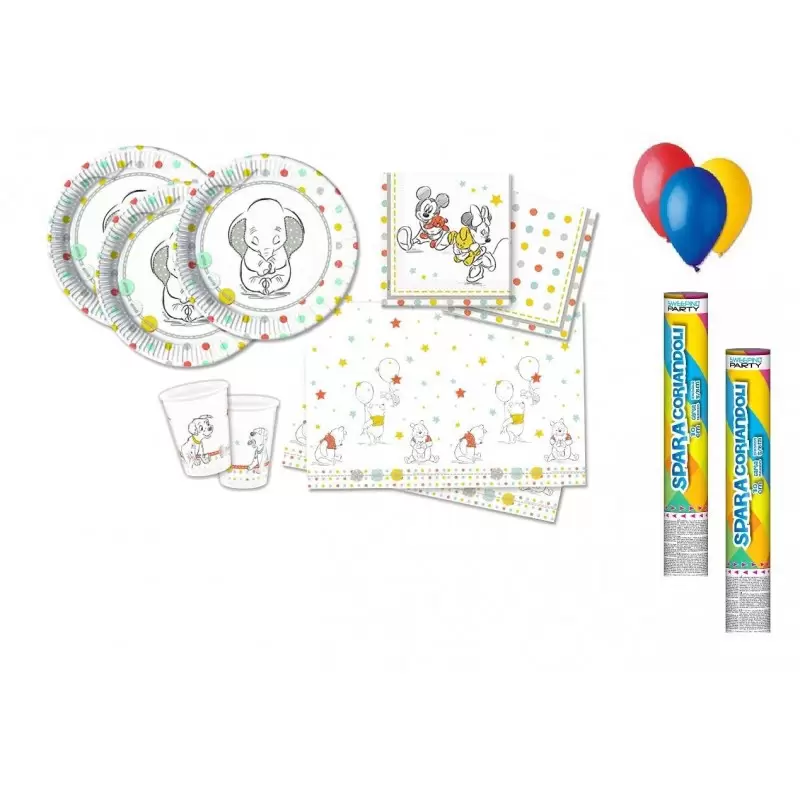 KIT N.30 COMPLEANNO DISNEY BABY SHOWER