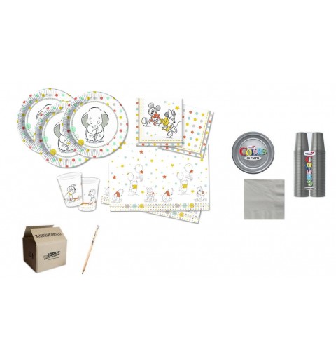 KIT N.7 COMPLEANNO BAMBINO BABY SHOWER DISNEY