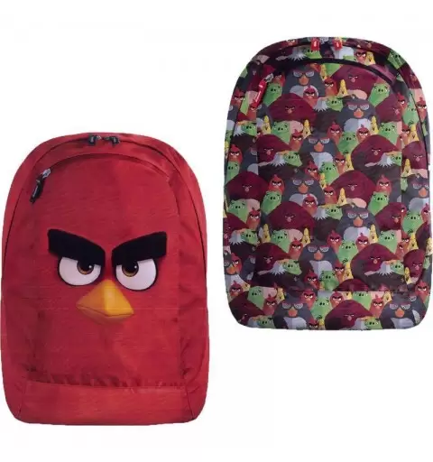 ZAINO SCUOLA ANGRY BIRDS BORDEAUX REVERSIBILE 162452/G