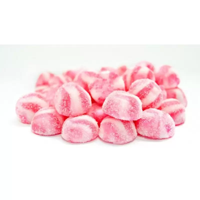 CARAMELLE GOMMOSE PALLINE TWIST ROSA 1261 ZUCCHERATE 1000GR