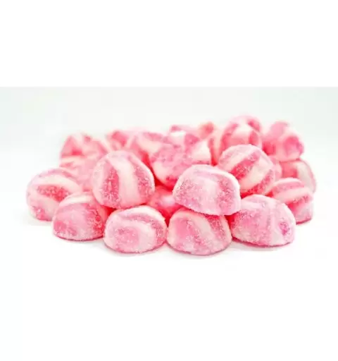CARAMELLE GOMMOSE PALLINE TWIST ROSA 1261 ZUCCHERATE 1000GR
