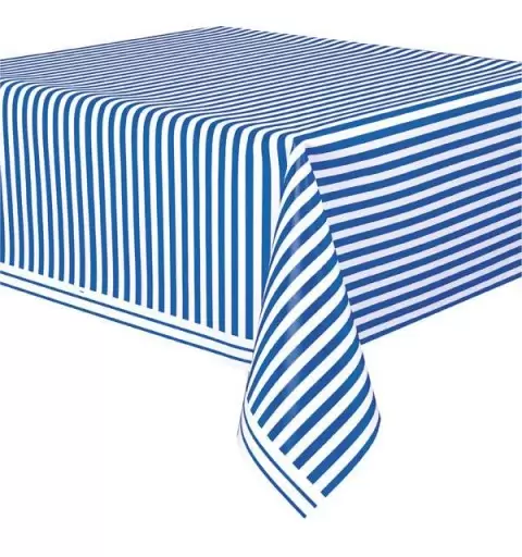 TOVAGLIA STRISCE ROYAL BLUE UNIQUE 50301