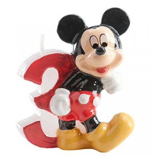 CANDELINA COMPLEANNO N 3 TOPOLINO MICKEY MOUSE 346143