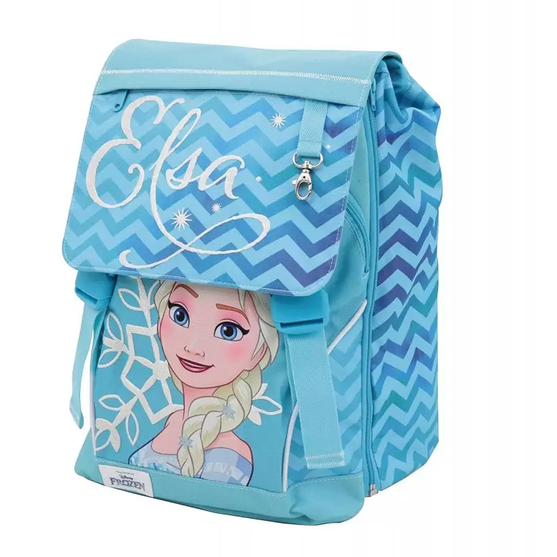 ZAINO SCUOLA ESTENSIBILE DISNEY FROZEN ELSA CON GADGET LUMINOSO FR916000