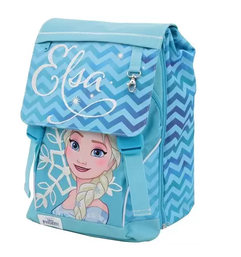 ZAINO SCUOLA ESTENSIBILE DISNEY FROZEN ELSA CON GADGET LUMINOSO FR916000