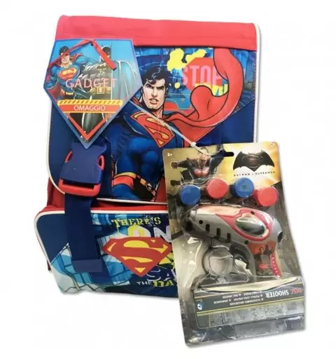 ZAINO SCUOLA ESTENSIBILE SUPERMAN CON GADGET 163950/S