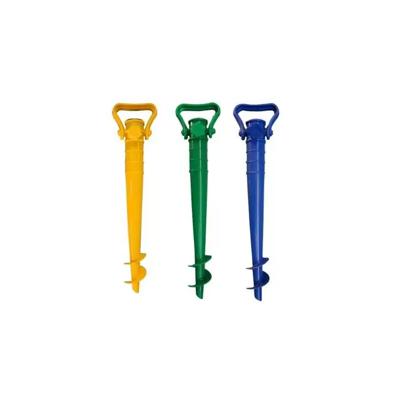 PICCHETTO PUNTALE PER OMBRELLONE DA SPIAGGIA COLORI ASSORTITI 42 CM