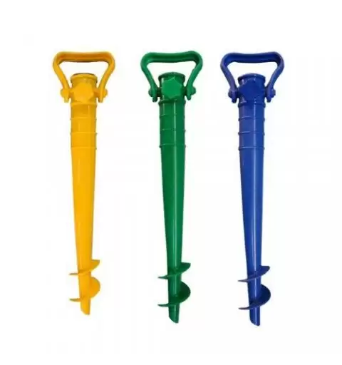 PICCHETTO PUNTALE PER OMBRELLONE DA SPIAGGIA COLORI ASSORTITI 42 CM