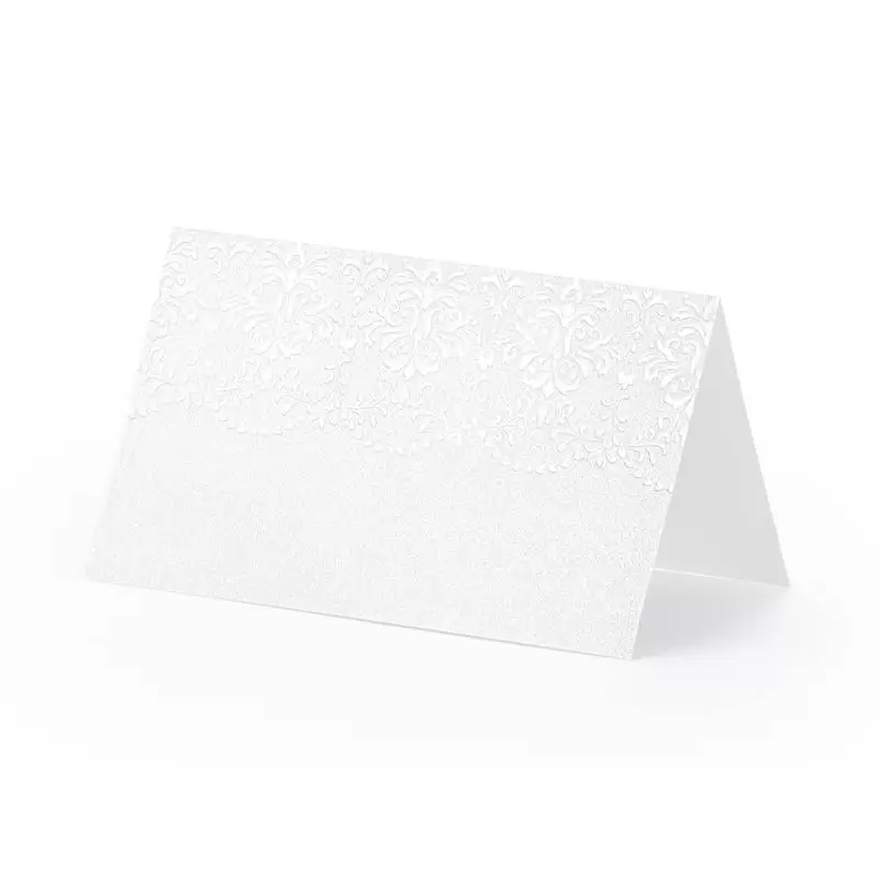 SEGNAPOSTO CARTA PERLATA WS49  20 PZ.