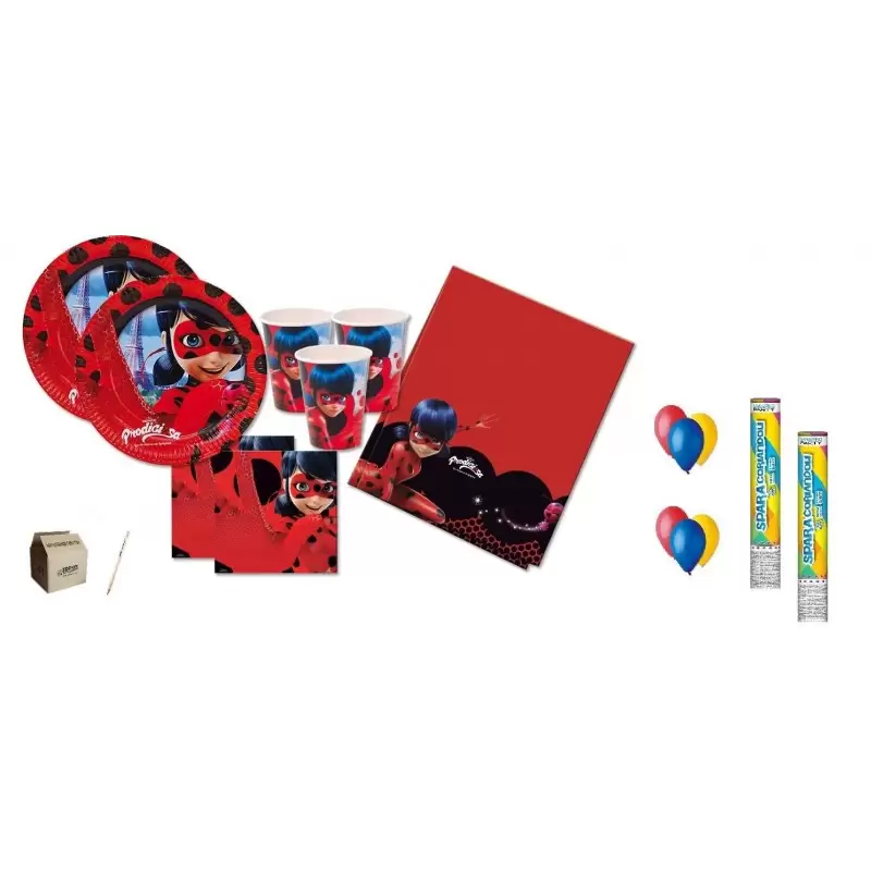 KIT N.30 COMPLEANNO LADYBUG PRODIGIOSA