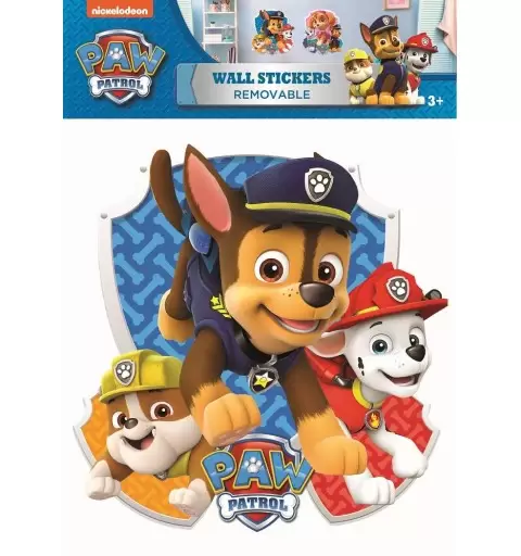 STICKERS PAW PATROL CHASE WALLPAT02