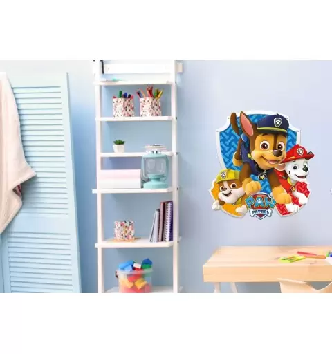 STICKERS PAW PATROL CHASE WALLPAT02