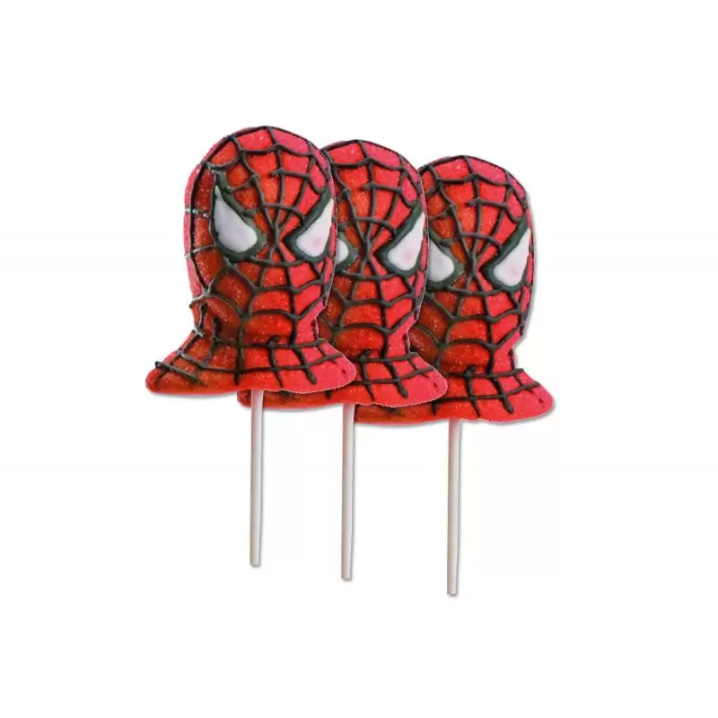 LECCA LECCA DI MARSHMALLOW SPIDERMAN 6 PZ MALLOW POP