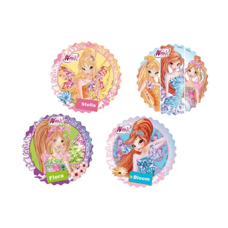 DISCO IN PASTA DI ZUCCHERO 71796 WINX CAKE DESIGN