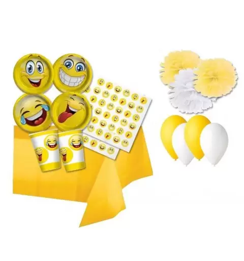 KIT COMPLEANNO N.49 SMILE EMOTICON