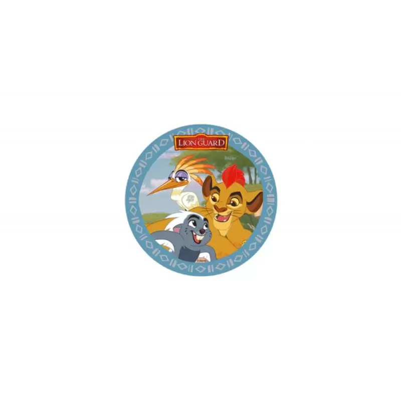OSTIA PER TORTA CIALDA IL RE LEONE - THE LION GUARD 72175