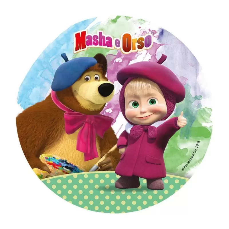 CIALDA PER TORTA MASHA E ORSO 43120 OSTIA