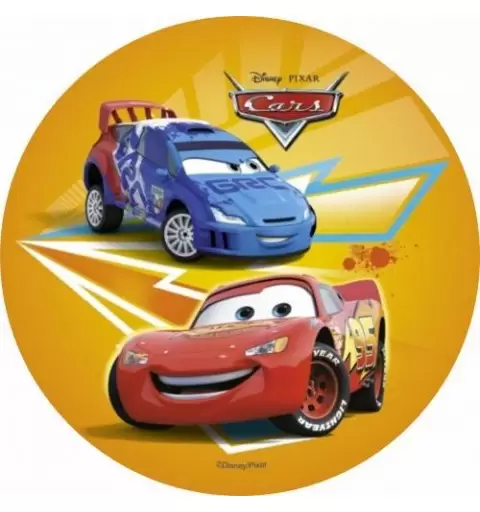 CIALDA PER TORTA OSTIA DISNEY CARS 72157