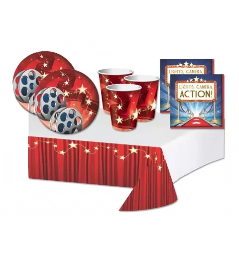 KIT N3 - COORDINATO FESTA HOLLYWOOD LIGHTS